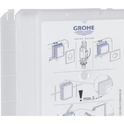 Grohe, Accessori per installazione sanitaria, Albero di ispezione per piastre di copertura di grandi dimensioni