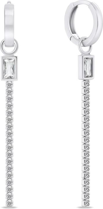 Produktbild Brilio Silver - Elegant silver long earrings EA799W