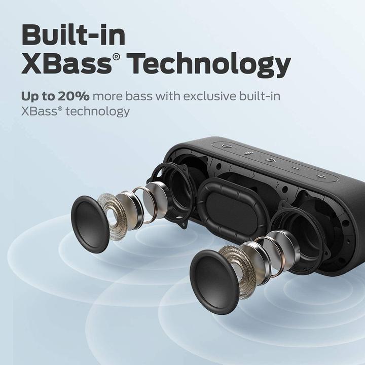 Produktbild Tribit XSound Go wasserdicht, 24h Laufzeit, schwarz (24 h, Batteriebetrieb)