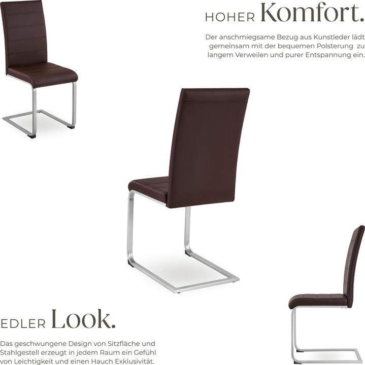 Produktbild tectake Schwingstuhl