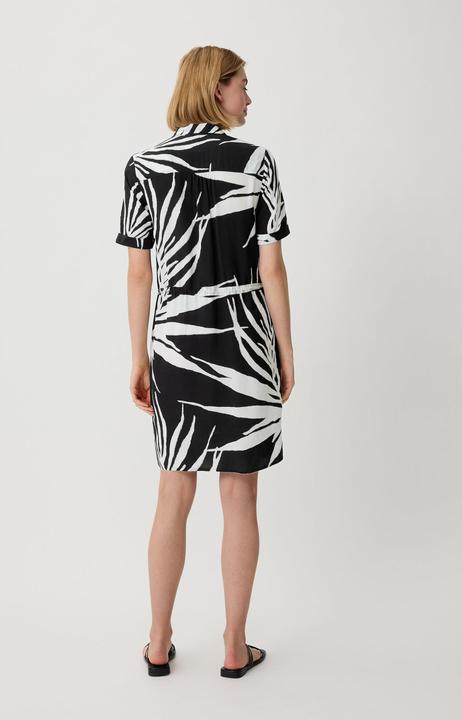 Image du produit Comma Viskosekleid mit Crêpestruktur (34)