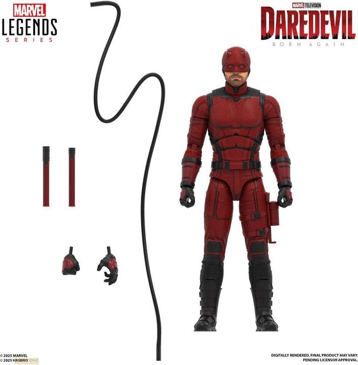 Produktbild Hasbro Daredevil: Born Again Marvel Legends Actionfigur Daredevil 15 cm