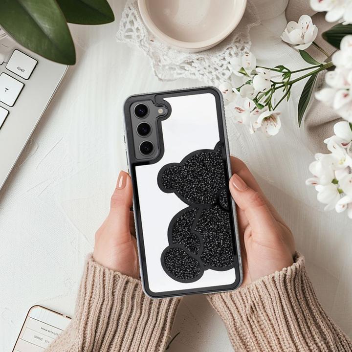 Image du produit OEM Back panel cover TEDDY BEAR Case for SAMSUNG S25 black