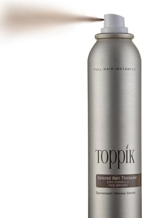Immagine prodotto Toppik Addensante per capelli colorati - Castano Scuro 144 gr (51 ml)