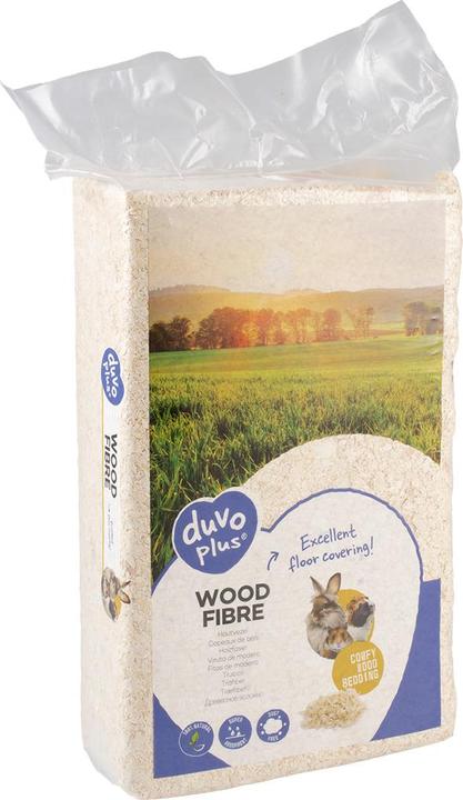 Produktbild Duvoplus Holzfaser für Nagetiere, 1kg (1 kg, Einstreu)