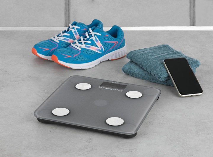 Image du produit Maxxmee Balance d'analyse corporelle (180 kg)