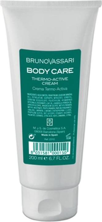 Bruno Vassari Body Care Essential Oils Soothing Toning Body Cream - 200 Ml (Körpercreme, 200 ml)