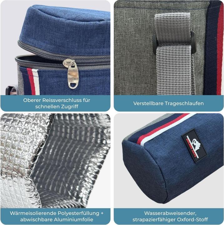 Produktbild Hermex Flaschenkühler Flaschenkühltasche Isoliertasche Thermotasche (1.50 l)