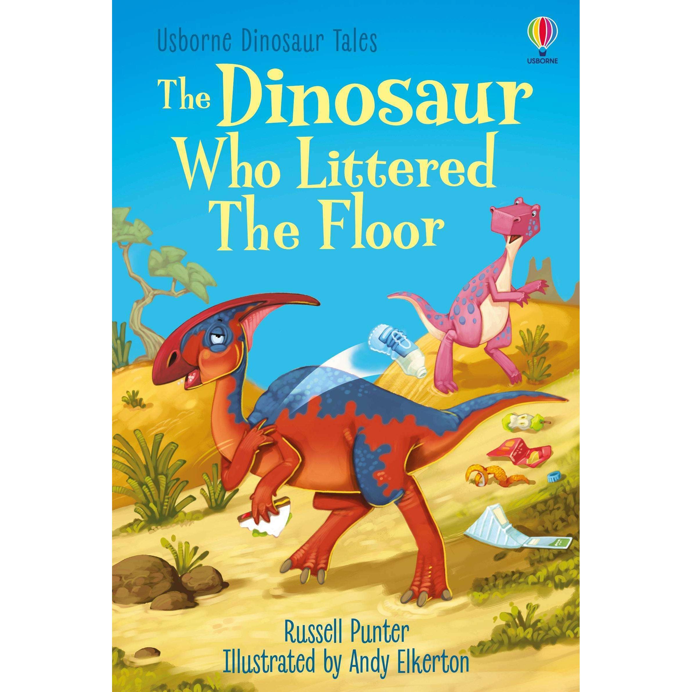 Punter:The Dinosaur who Littered the Fl, Kinderbücher von Russell Punter, Andy Elkerton
