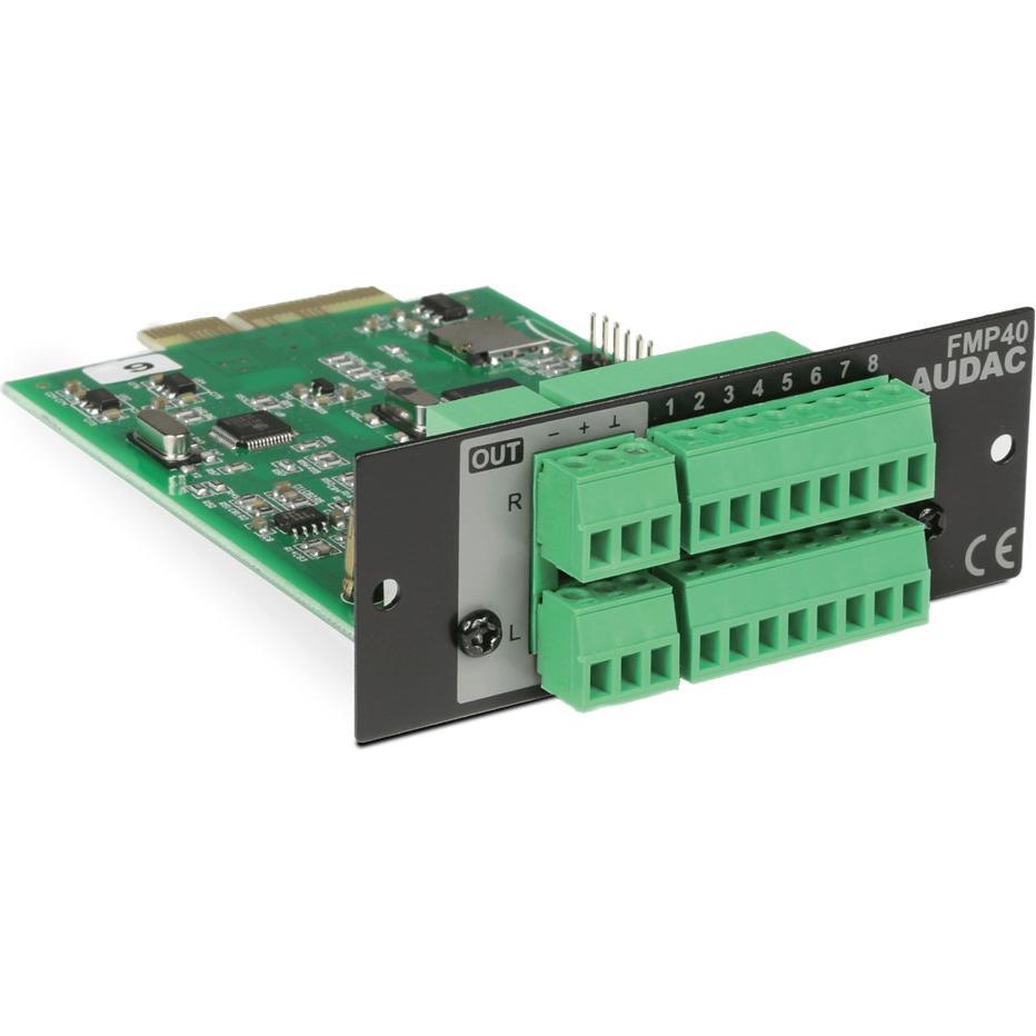 Audac Fmp40, Accessori audio