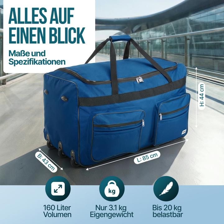 Image du produit Monzana Sac de voyage (160 l)