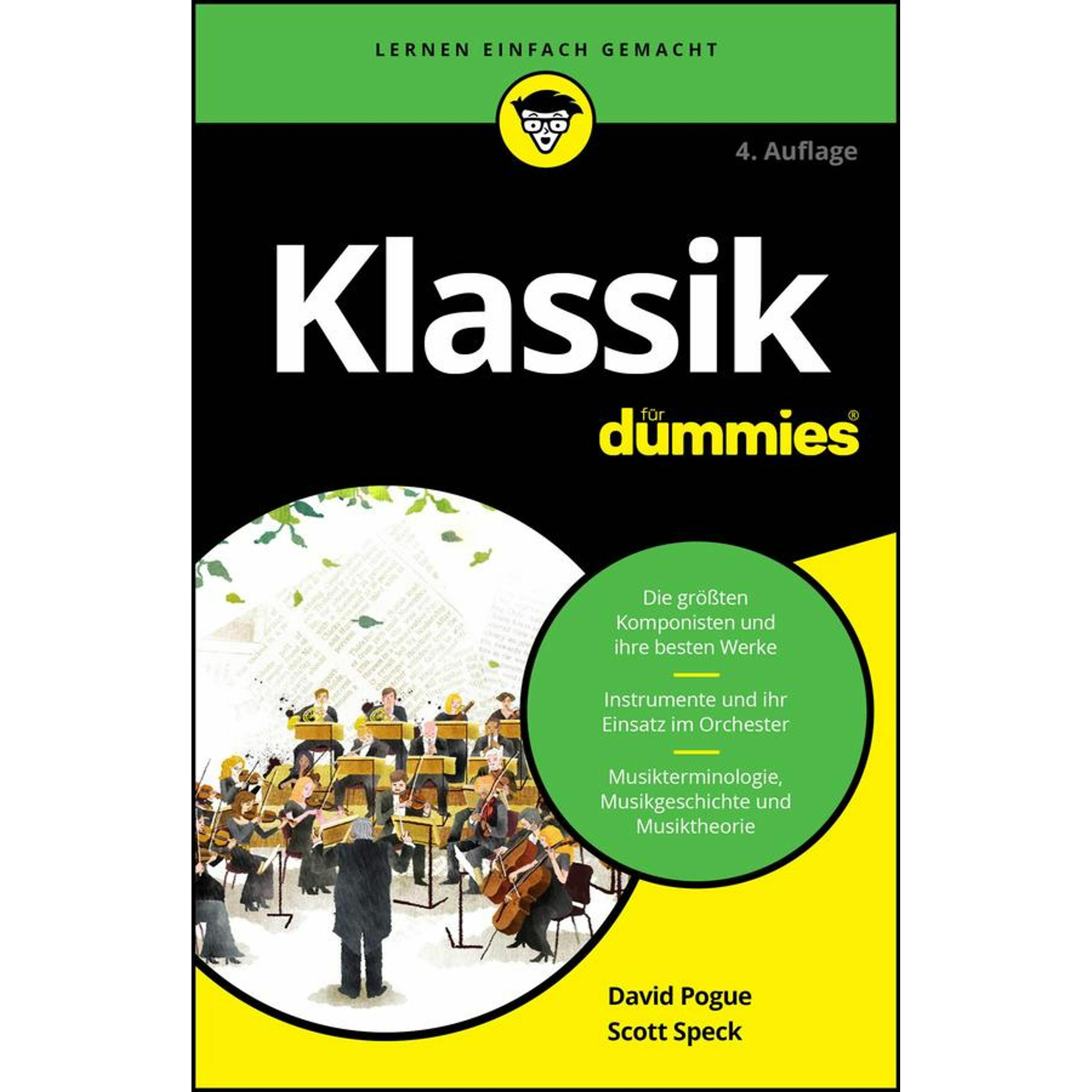 Pogue:Klassik für Dummies, Sachbücher von Scott Speck, David Pogue