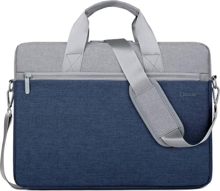 Actual product image Okade MacBook / laptop bag, 13.3-14 inch, T66, navy blue (14")