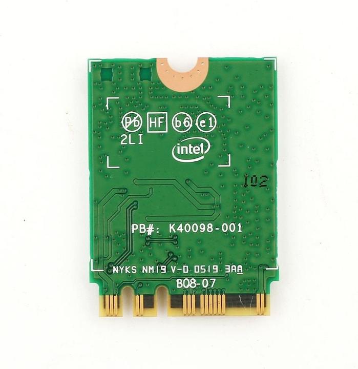 Actual product image Intel AX200.NGWG with vPro (M.2 A Key, M.2 E Key)