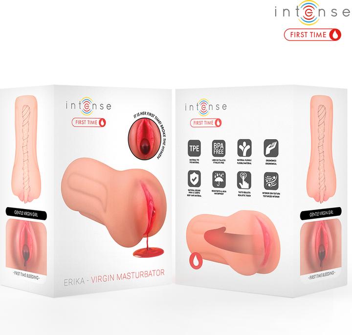 Actual product image Intense First Time - Erika Jungfrau Masturbator Mit Blutung