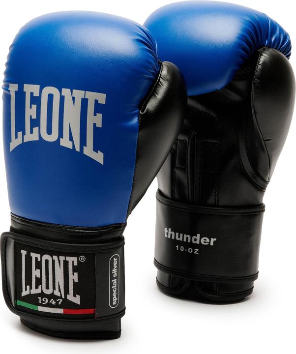 Produktbild Leone Thunder Boxhandschuhe Blau GN383 (8 OZ)