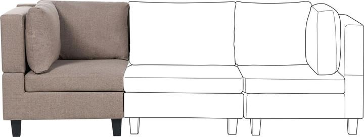 Actual product image Beliani Unstad (Corner sofa, Modular sofa)