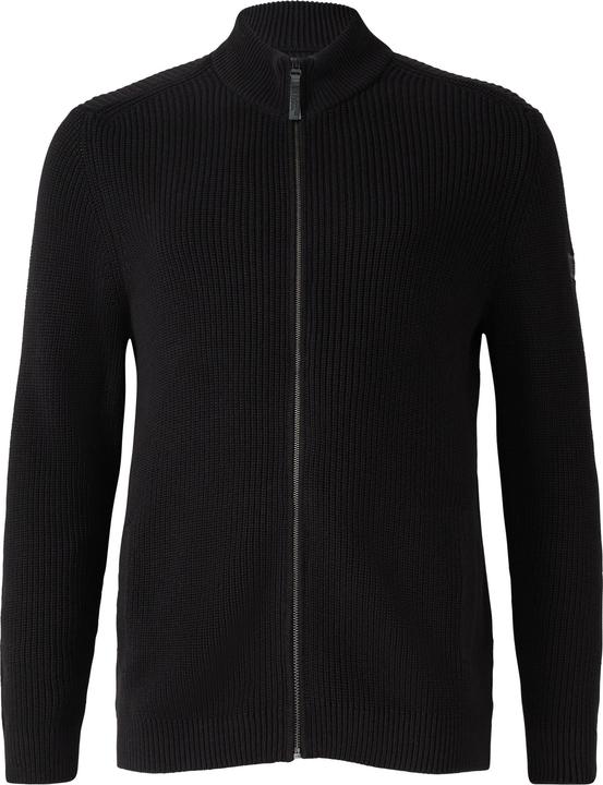 Produktbild S.Oliver Strickjacke Struktur-Strickjacke mit Eingrifftaschen und Reissverschluss (4XL)