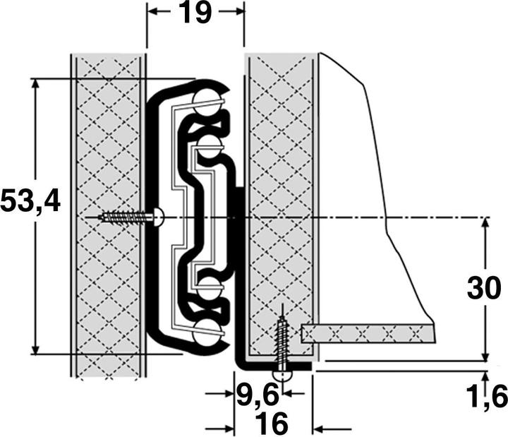 Produktbild Accuride Kugel-Überauszug 5517-60