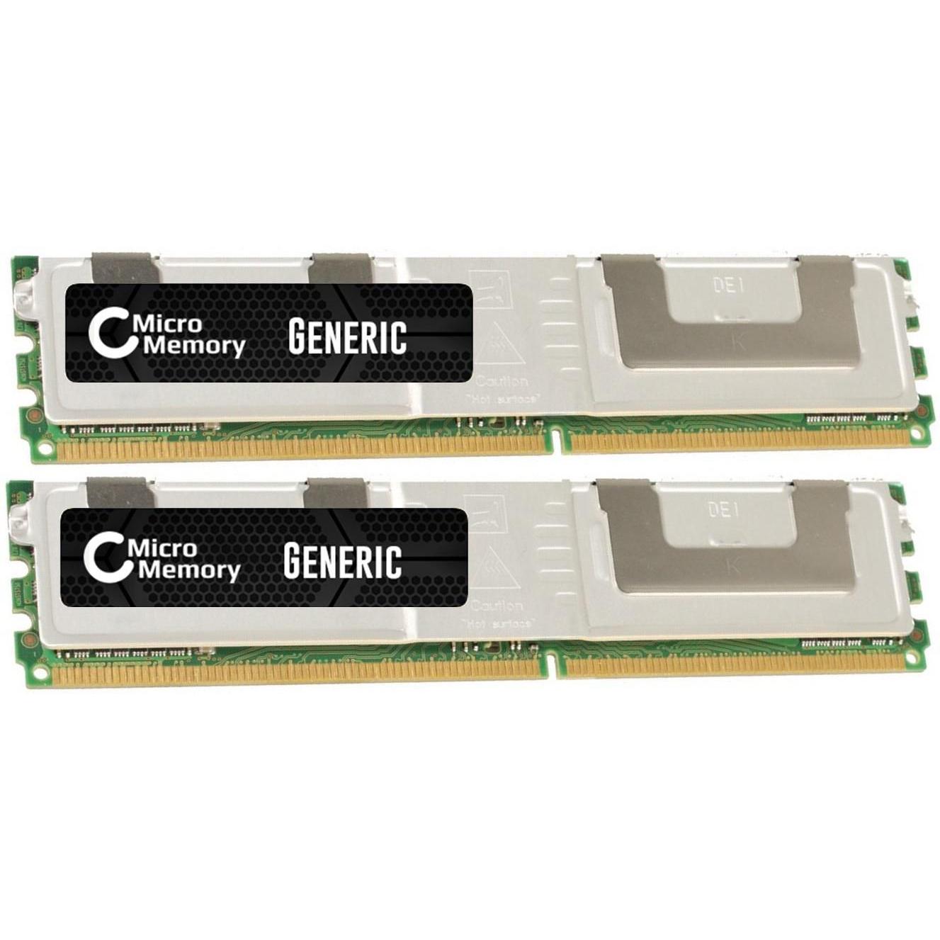 Thumbnail - CoreParts MicroMemory (2 x 2GB), RAM Modellspezifisch, Grün