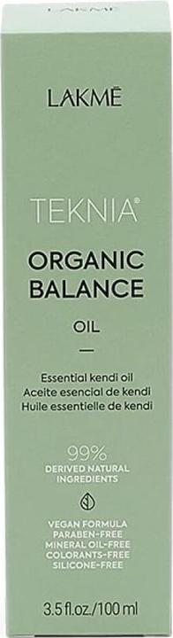 Actual product image Lakmé Teknia Organic Balance Oil Hair Oil Women 100 ml (100 ml)