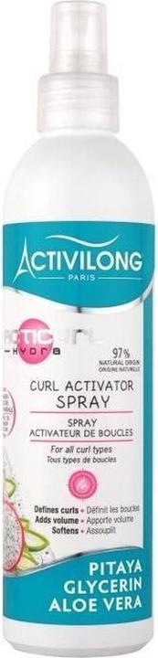 Activilong Acticurl Hydra Curl Activator Spray with Dragonfruit Pitaya Glycerin and Aloe Vera 250ml (250 ml)