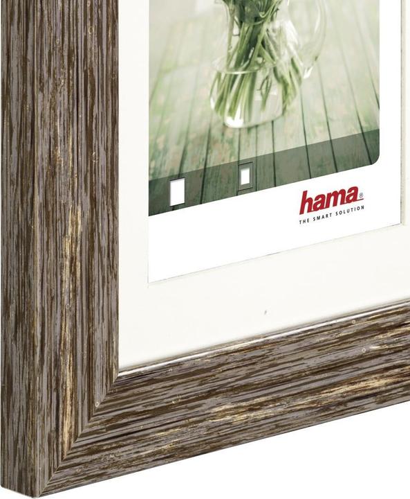Produktbild Hama Kunststoffrahmen Chalet, Braun-Gr (9 x 13 cm)