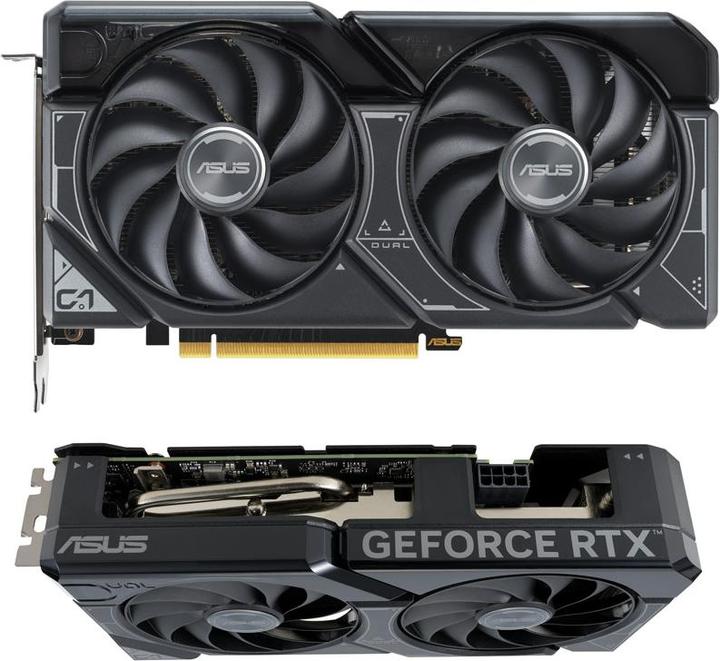 Actual product image ASUS Dual GeForce RTX 4060 Ti OC 16G graphics card - 16GB GDDR6, 1x HDMI, 3x DP (16 GB)