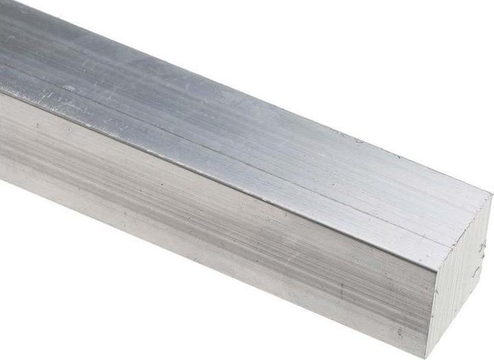 Produktbild RS PRO 6082T6 Aluminium bar, 20mmsq x 1m, 2 pk