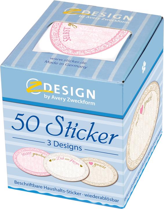 Actual product image Avery Zweckform ZDesign Sticker auf Rolle "Selbst gezaubert Etiketten aus Papier, wiederablösbar, beschrif