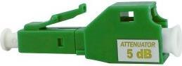 Actual product image BlueLAN Fibre optic attenuator singlemode LC/APC simplex 12dB