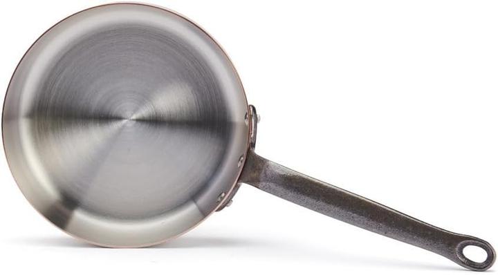 Produktbild de Buyer Inocuivre Sauteuse mit Gusseisengriff (Bratpfanne, Edelstahl, Kupfer, 20 x 18 cm)