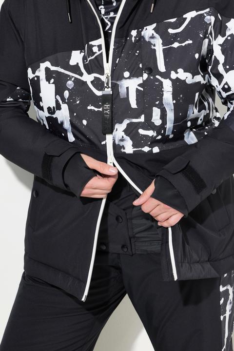 Actual product image Ulla Popken HYPRAR Abstract Print Performance Jacket (54)