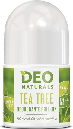 Deo Naturals Roll-On Deodorant with Tea Tree 50ml - Purifying (Roll-on, 50 ml)