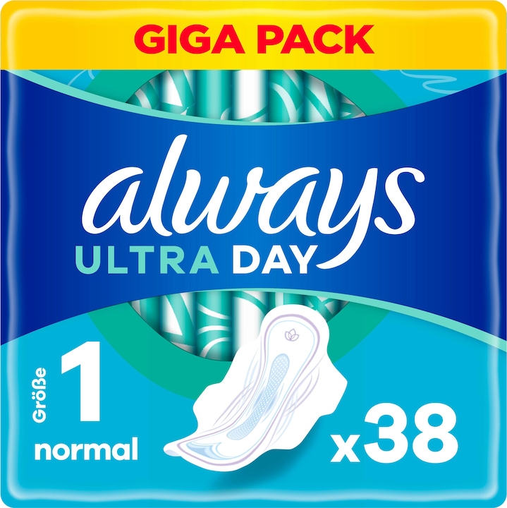 Actual product image Always Ultra Tag Normal (38 x, Sanitary pads)