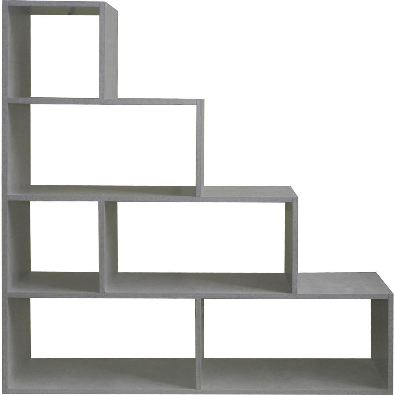HTI-Living, Regal, Raumteiler Beton Thekla (114 x 30 x 114 cm)