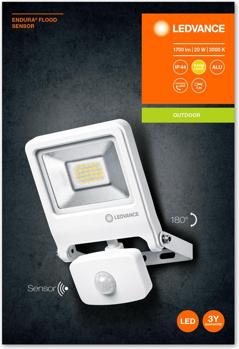 Image du produit Ledvance Capteur d'inondation Endura (1700 lm, IP44)