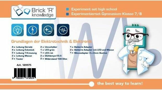 Actual product image Allnet Brick "R "knowledge experiment set grammar school class 7/8
