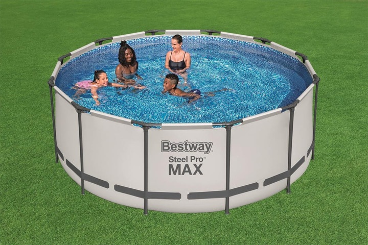 Produktbild Bestway Steel Pro Max Aufstellpool Komplett-Set (Ø 366 x 122 cm)