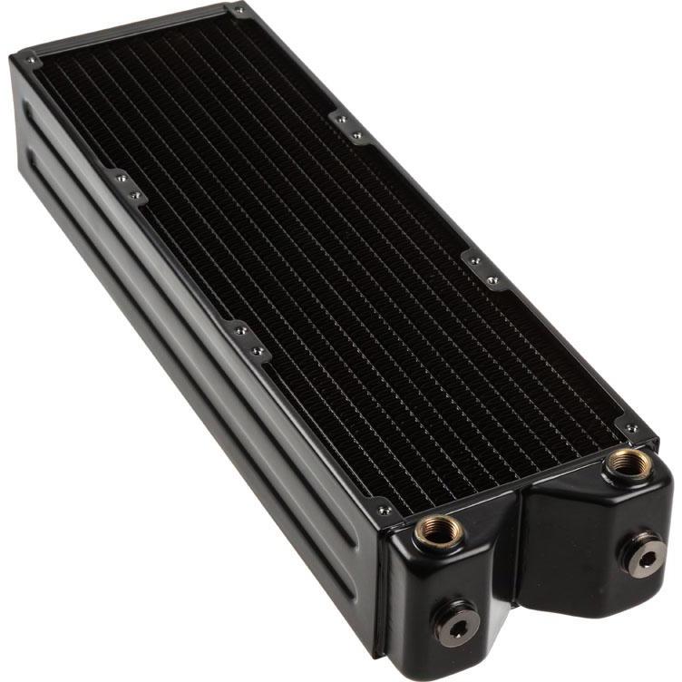 Coolgate G2 Radiator 10 FPI (120 mm), Wasserkühlung Radiator, Schwarz
