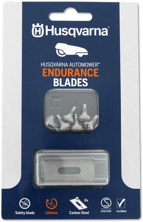 Immagine prodotto Husqvarna Endurance (Tosaerba, Lame per tosaerba + lame di ricambio per macchine da giardino)