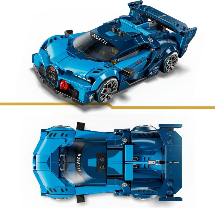 Produktbild LEGO Bugatti Vision GT Hypersportwagen (77253, LEGO Speed Champions)
