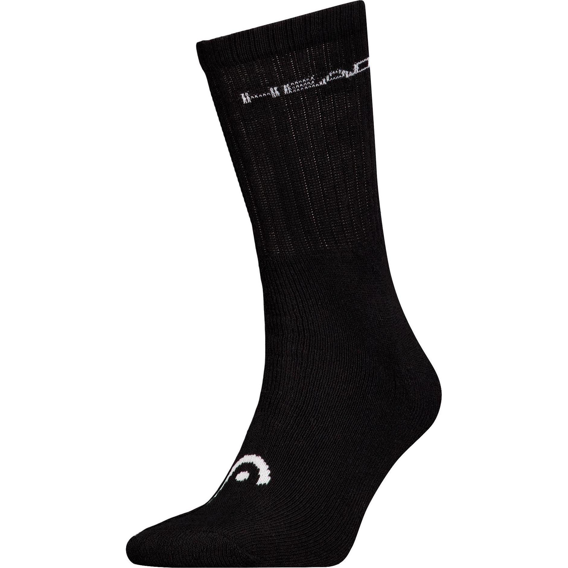Thumbnail - Head, Herren, Socken, Socken Casual ELEMENTS ALL SPORTS CREW ECOM, Schwarz, (5er Pack, 35 - 38)