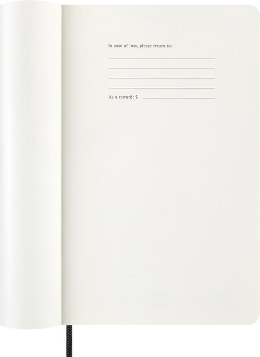 Produktbild Moleskine Geschäftsagenda Weekly (A5, 1 Woche / 1 Seite)