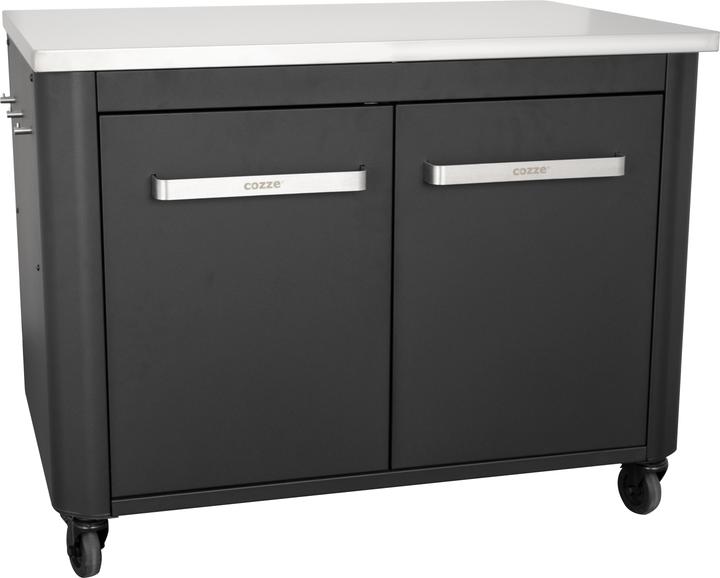 Cozze mit Edelstahlplatte