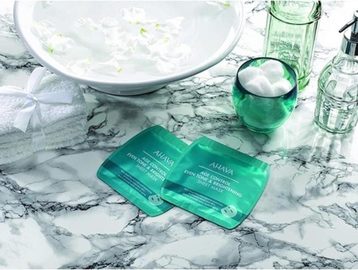 Produktbild Ahava Uplifting & Firming Sheet Mask - Straffende & Glättende Tuchmaske