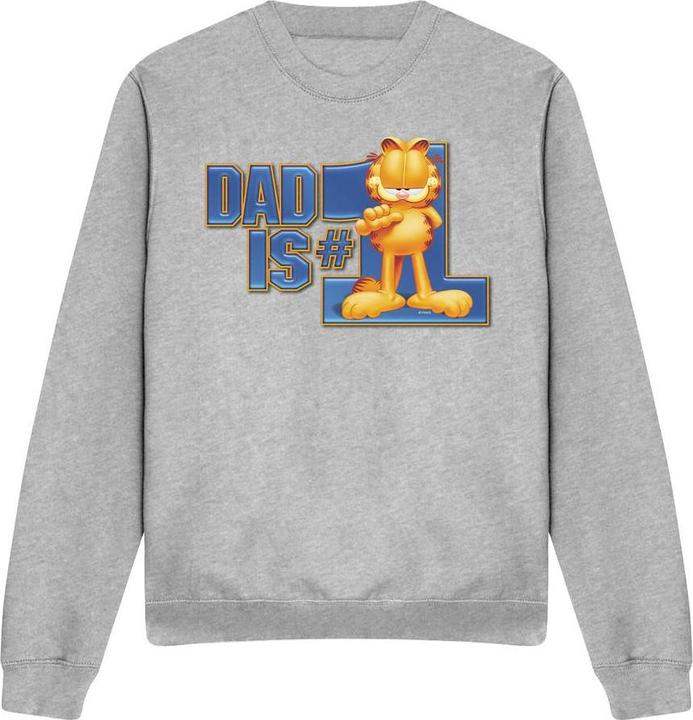 Immagine prodotto Garfield Dad Is Number One Felpa Adulto Unisex (XL)