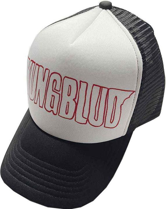 Yungblud Red Logo Outline Mesh-Back Cap