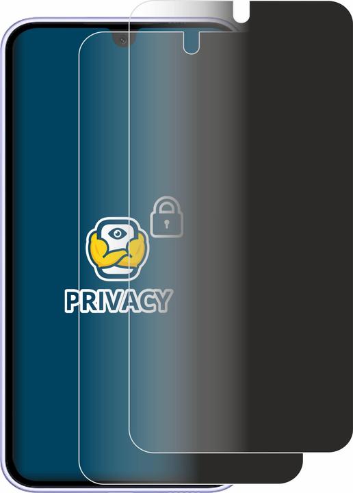 Produktbild BROTECT Sichtschutzfolie Anti-Spy Privacy Folie Blaulicht-Schutz (2 Stk., Samsung Galaxy A54 5G)
