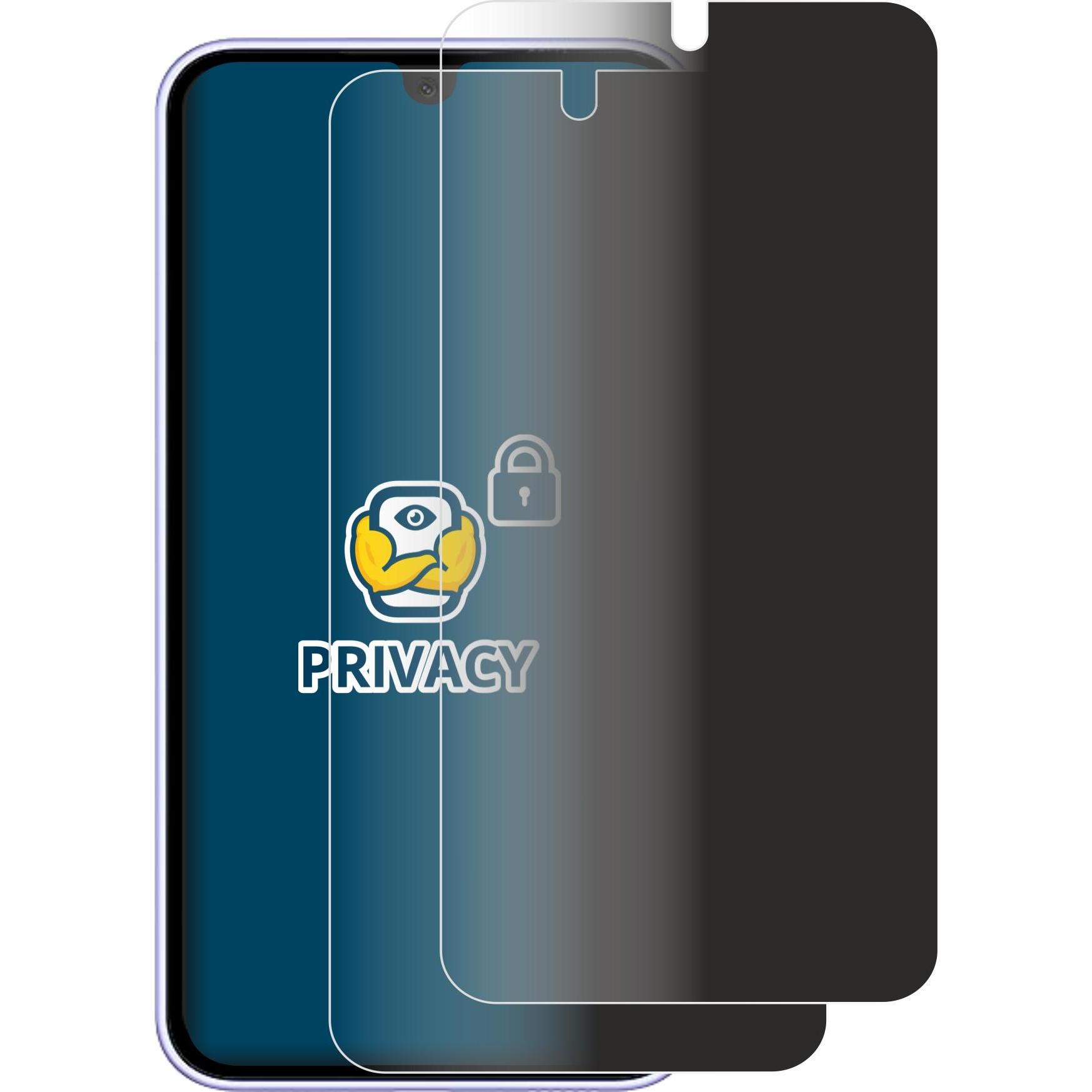 Thumbnail - BROTECT Sichtschutzfolie Anti-Spy Privacy Folie Blaulicht-Schutz (2 Stück, Samsung Galaxy A54 5G), Smartphone Schutzfoli...